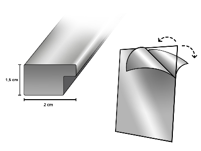 Auksinė Foto Rėmelis 20x30 cm