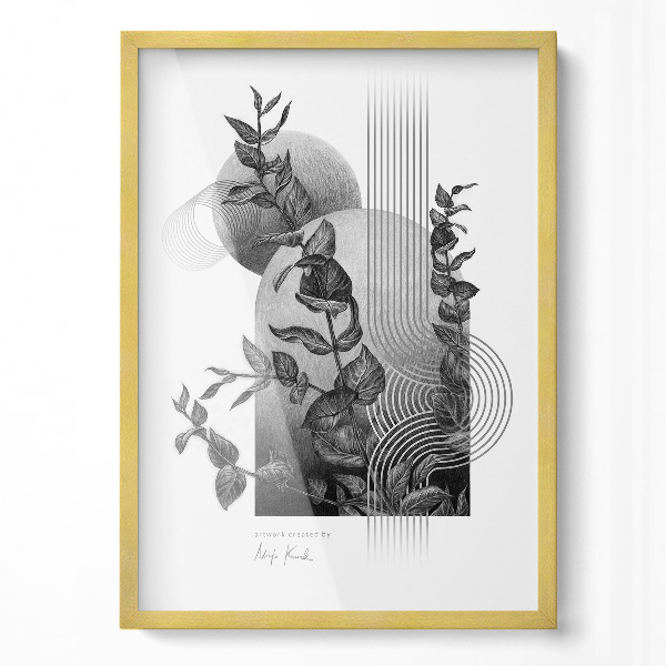 Auksinė Gražus Nuotraukų Rėmelis 50x70 cm