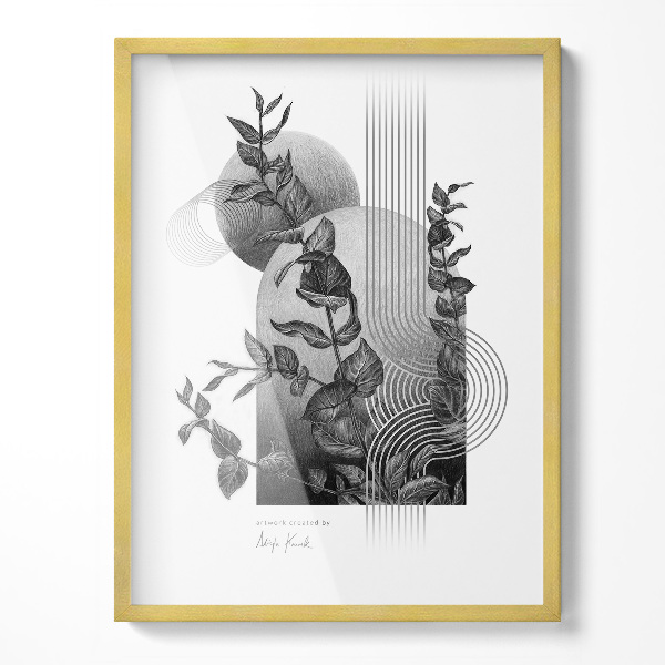 Auksinė Plakatų Rėmelis 60x80 cm