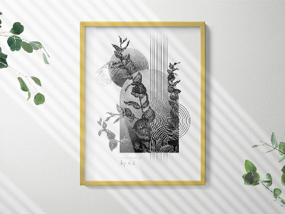 Auksinė Plakatų Rėmelis 60x80 cm