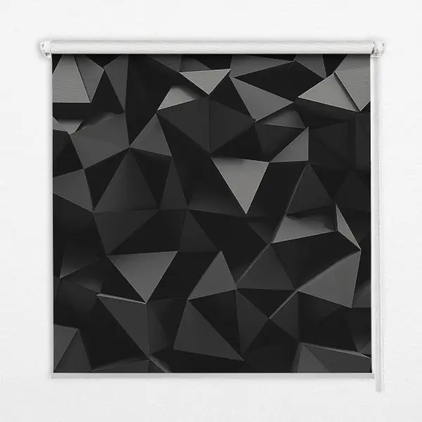 Vidiniai roletai Juodasis origami