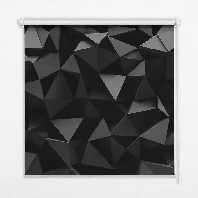 Vidiniai roletai Juodasis origami
