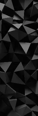Vidiniai roletai Juodasis origami