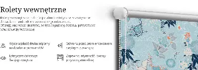 Roletai langams Mėlyna gamta