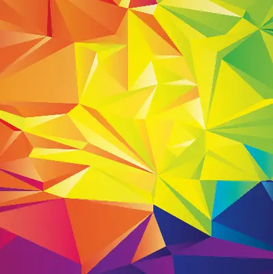 Vidiniai roletai langams Spalvingas origami raštas
