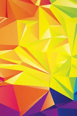 Vidiniai roletai langams Spalvingas origami raštas
