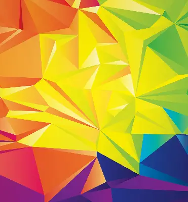 Vidiniai roletai langams Spalvingas origami raštas