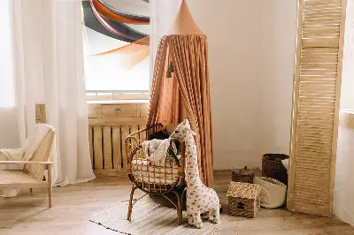 Medžiaginiai roletai Oranžinės linijos raštas
