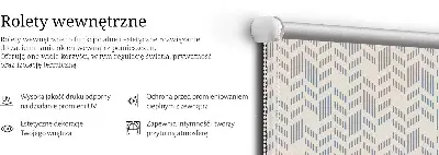 Medžiaginiai roletai Dryžuotoji eglė