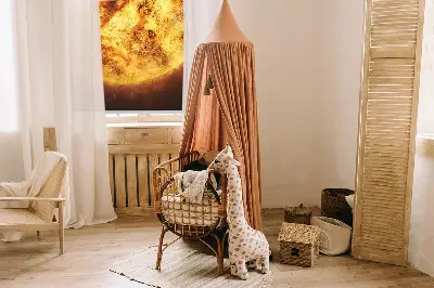 Vidiniai langų roletai Geltonas tinklelis