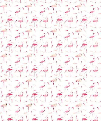 Vidiniai langų roletai Flamingos ir jų plunksnos