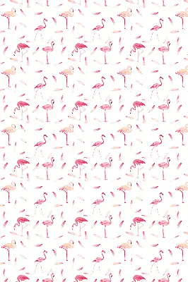 Vidiniai langų roletai Flamingos ir jų plunksnos