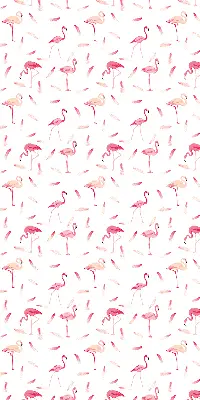 Vidiniai langų roletai Flamingos ir jų plunksnos