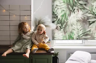 Roletai balkono durims Blizgantys lapai
