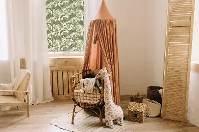 Roletai langams Gėlių lapai
