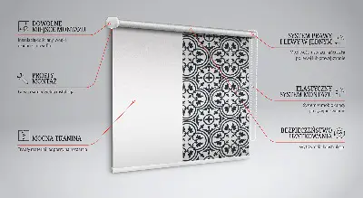 Roletai langams Portugališkos plytelės
