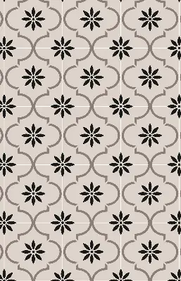 Vidiniai roletai langams Marokietiška gėlės formos plytelė