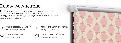 Vidiniai langų roletai Abstrakčios akys