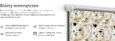 Vidiniai roletai Šviesus granitas