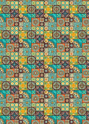 Vidiniai langų roletai Spalvinga mandala