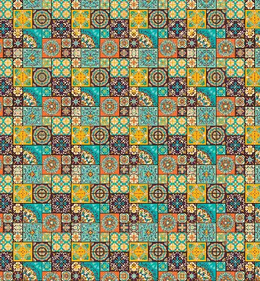 Vidiniai langų roletai Spalvinga mandala
