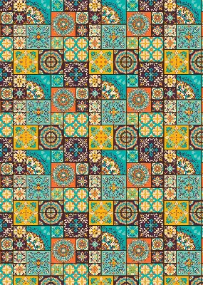 Vidiniai langų roletai Spalvinga mandala