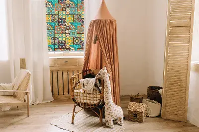 Vidiniai langų roletai Spalvinga mandala