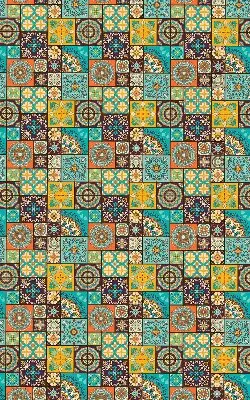 Vidiniai langų roletai Spalvinga mandala