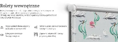 Vidiniai roletai Gulbės ir antys