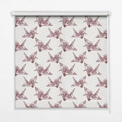 Vidiniai roletai langams Origami gulbės