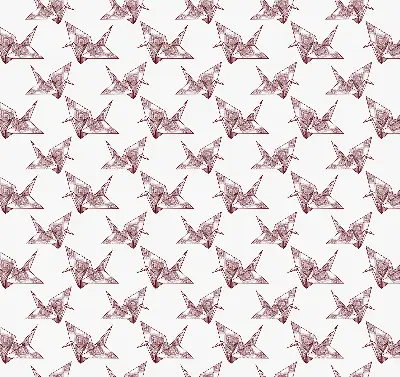 Vidiniai roletai langams Origami gulbės