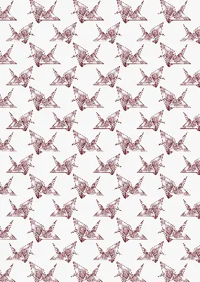 Vidiniai roletai langams Origami gulbės