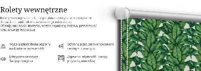 Roletai langams Žali lapai