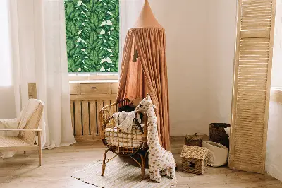 Roletai langams Žali lapai