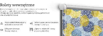 Vidiniai roletai langams Dažyti augalai