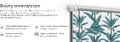 Roletai langams Palmių lapai