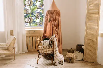 Vidiniai roletai Kokosai ir jų lapai