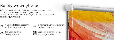 Medžiaginiai roletai Nutapytas paveikslas