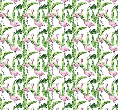 Roletai balkono durims Flamingos prie lapų