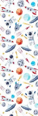Vidiniai roletai langams Raketos, kosmonautai, planetos ir NSO
