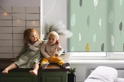 Roletai balkono durims Spalvingi medžiai