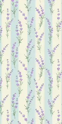 Vidiniai langų roletai Violetinės gėlės