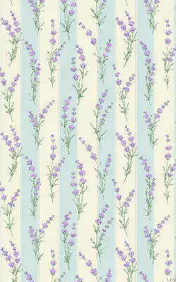 Vidiniai langų roletai Violetinės gėlės