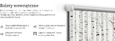 Medžiaginiai roletai Beržai