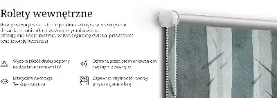 Vidiniai roletai langams Medžiai