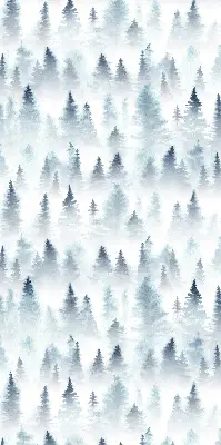 Roletai balkono durims Miškas rūke