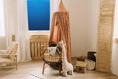 Vidiniai roletai langams Mėlyna animacija