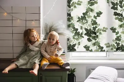 Vidiniai roletai langams Lapai