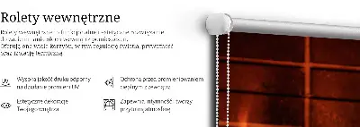 Roletai langams Židinys