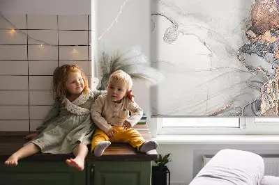 Vidiniai roletai langams Pilkas marmuras